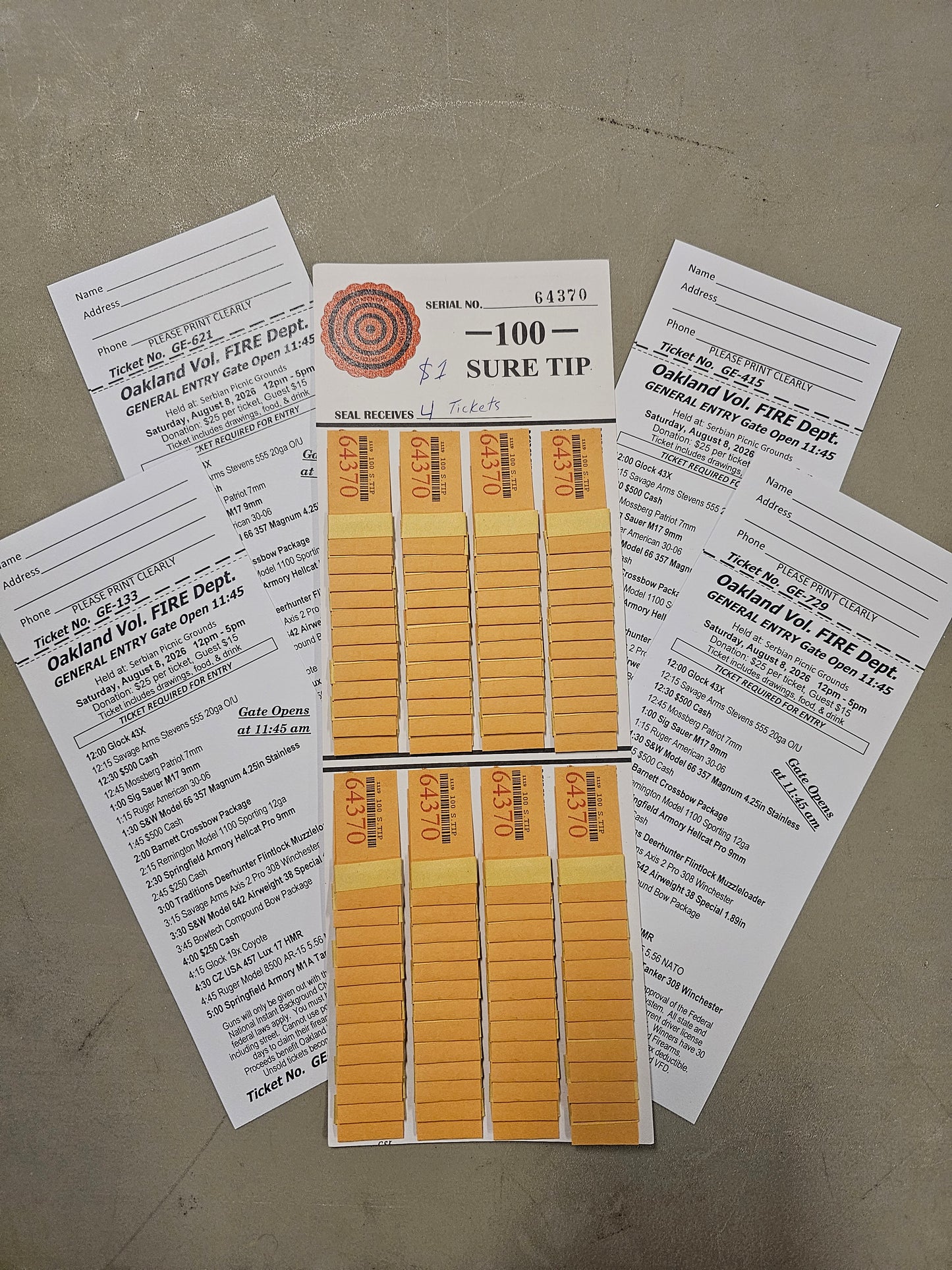 4 Sportsman Bash Tickets