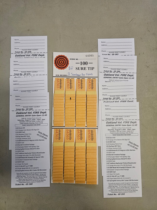 Sportsman Bash Ticket Raffle